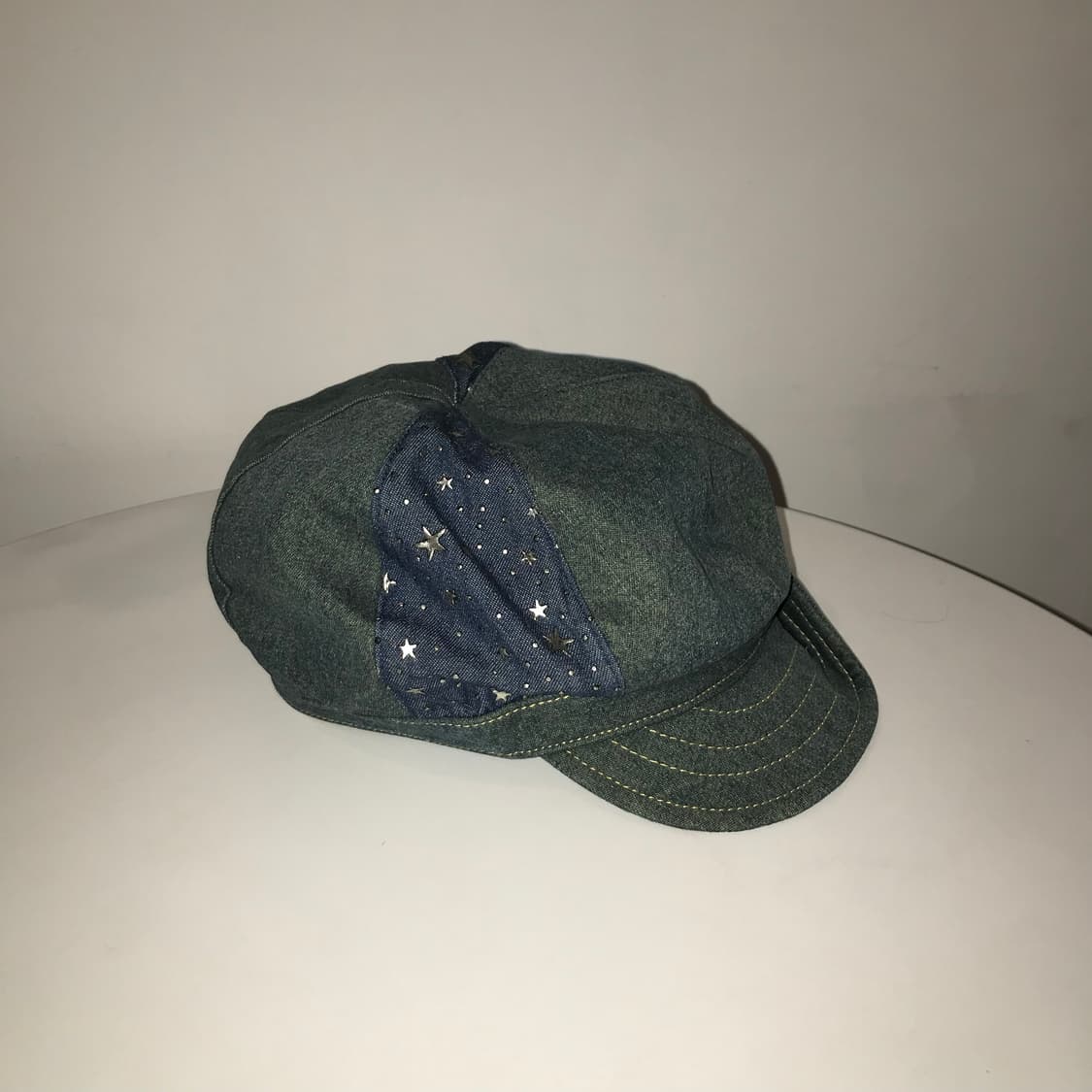 JPN  Vintage 갸루 모리 Y2k 데님 별 캡모자 상품이미지3