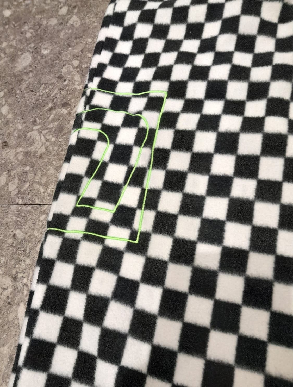 💥디스이즈네버댓 후리스 체커조거 팬츠 (L) 상품이미지6