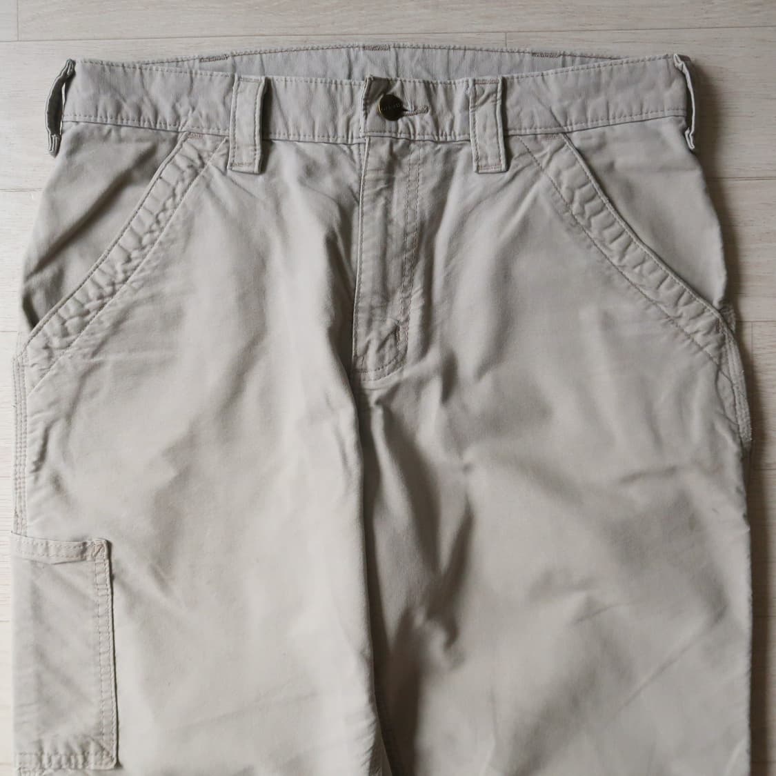 빈티지 칼하트 탄 카펜터 팬츠 상품이미지4