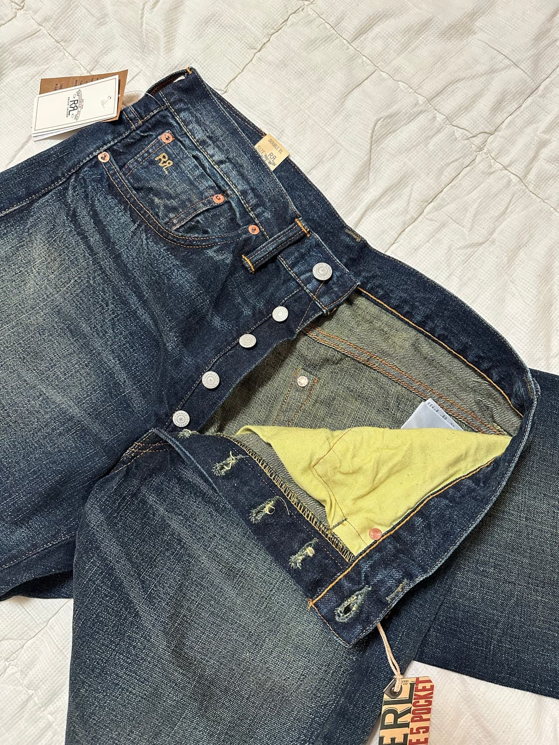 더블알엘 기빈스 셀비지진 32-32 새상품 상품이미지7