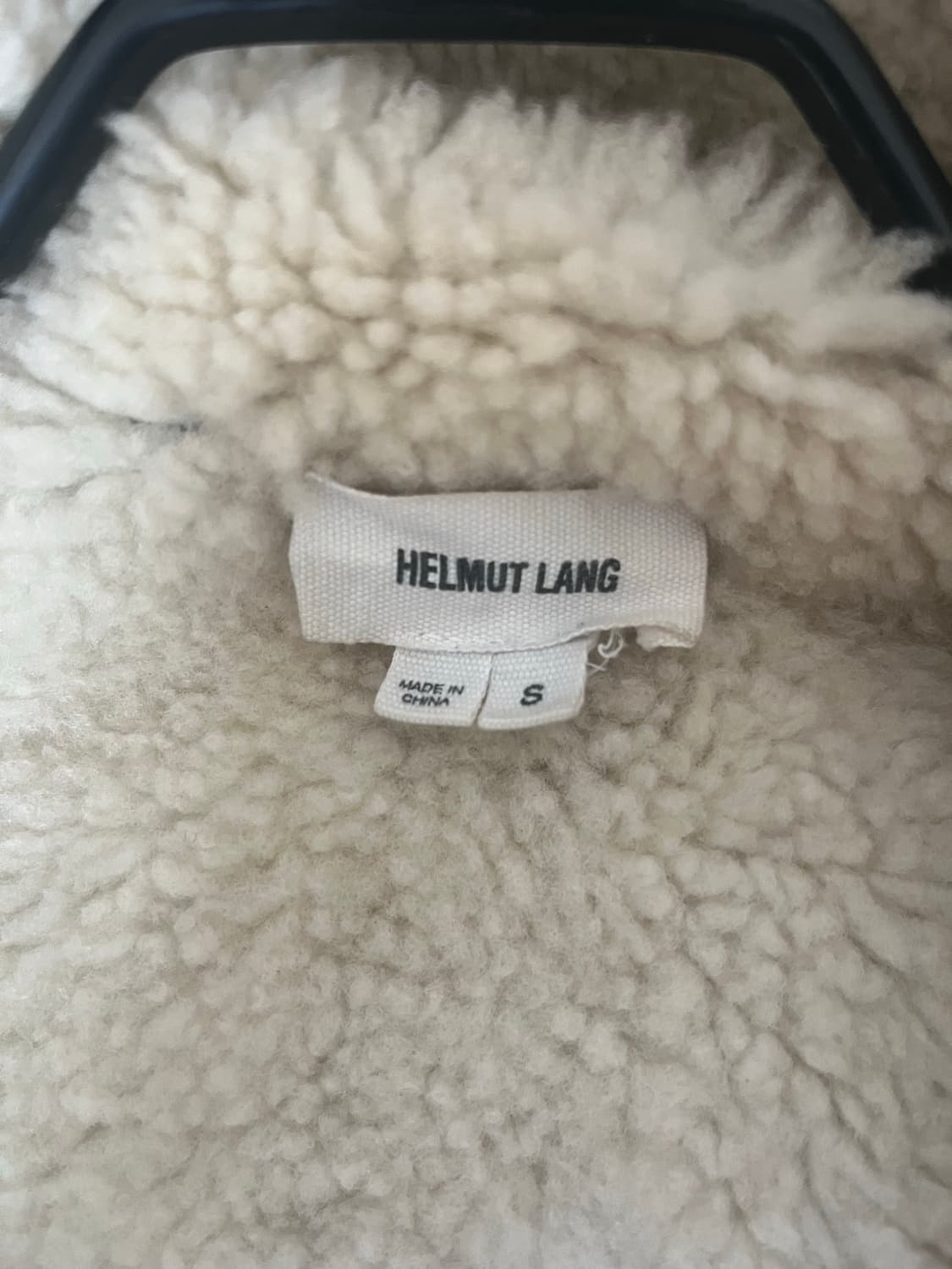 헬무트랭 천연 가죽 양털 안감 무스탕 상품이미지3