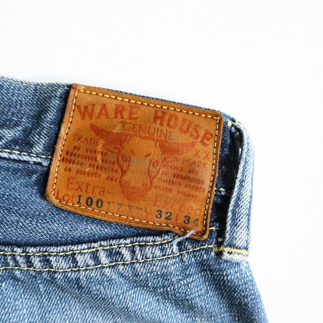 웨어하우스 1001ZXX 세컨핸드 셀비지데님팬츠 상품이미지5