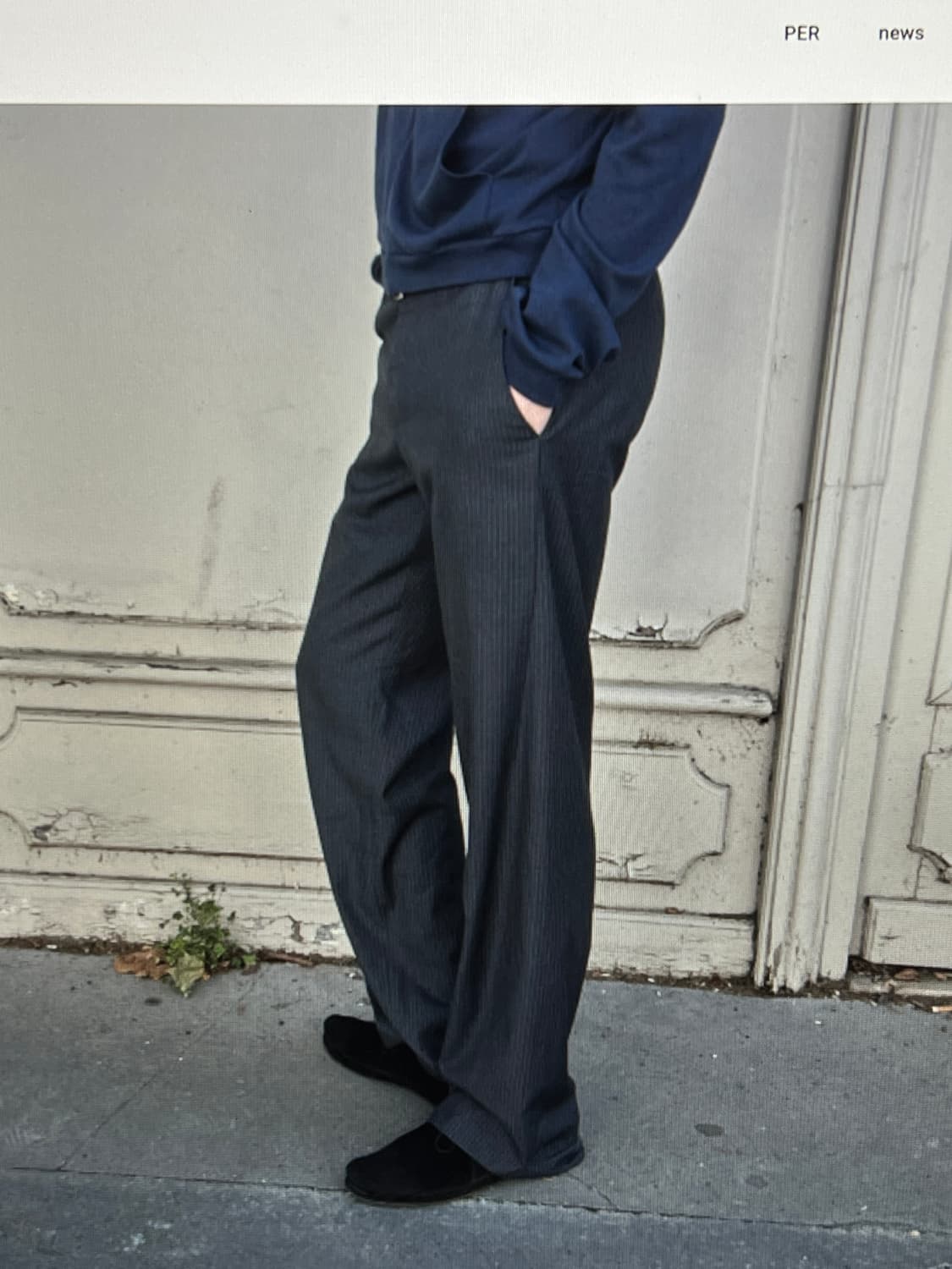 머듈 라운지팬츠 / stripe 상품이미지1