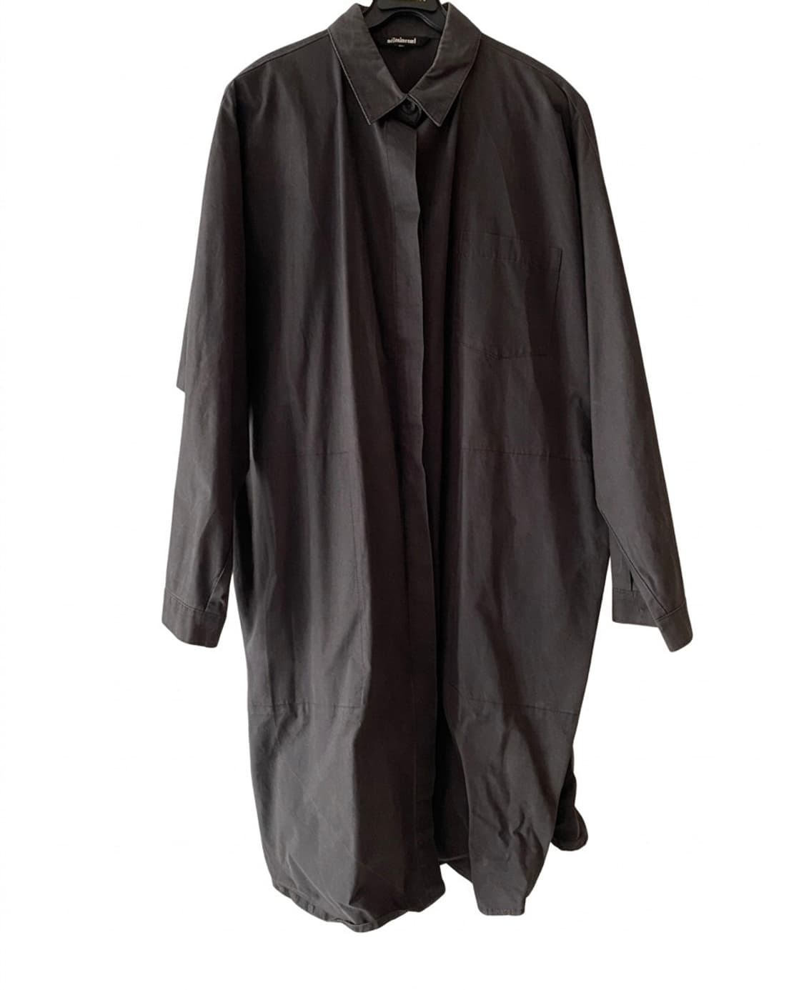 [sumisumi 수미수미] 롱셔츠 롱블라우스 셔츠원피스 (프리사이즈) 상품이미지1