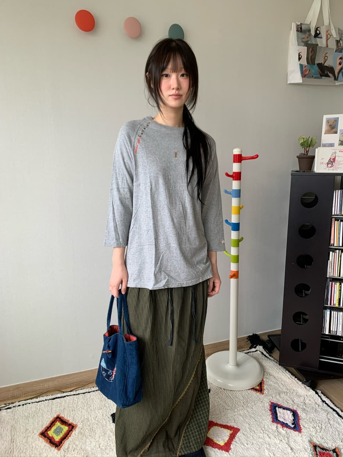 denim vegetable bag 상품이미지10