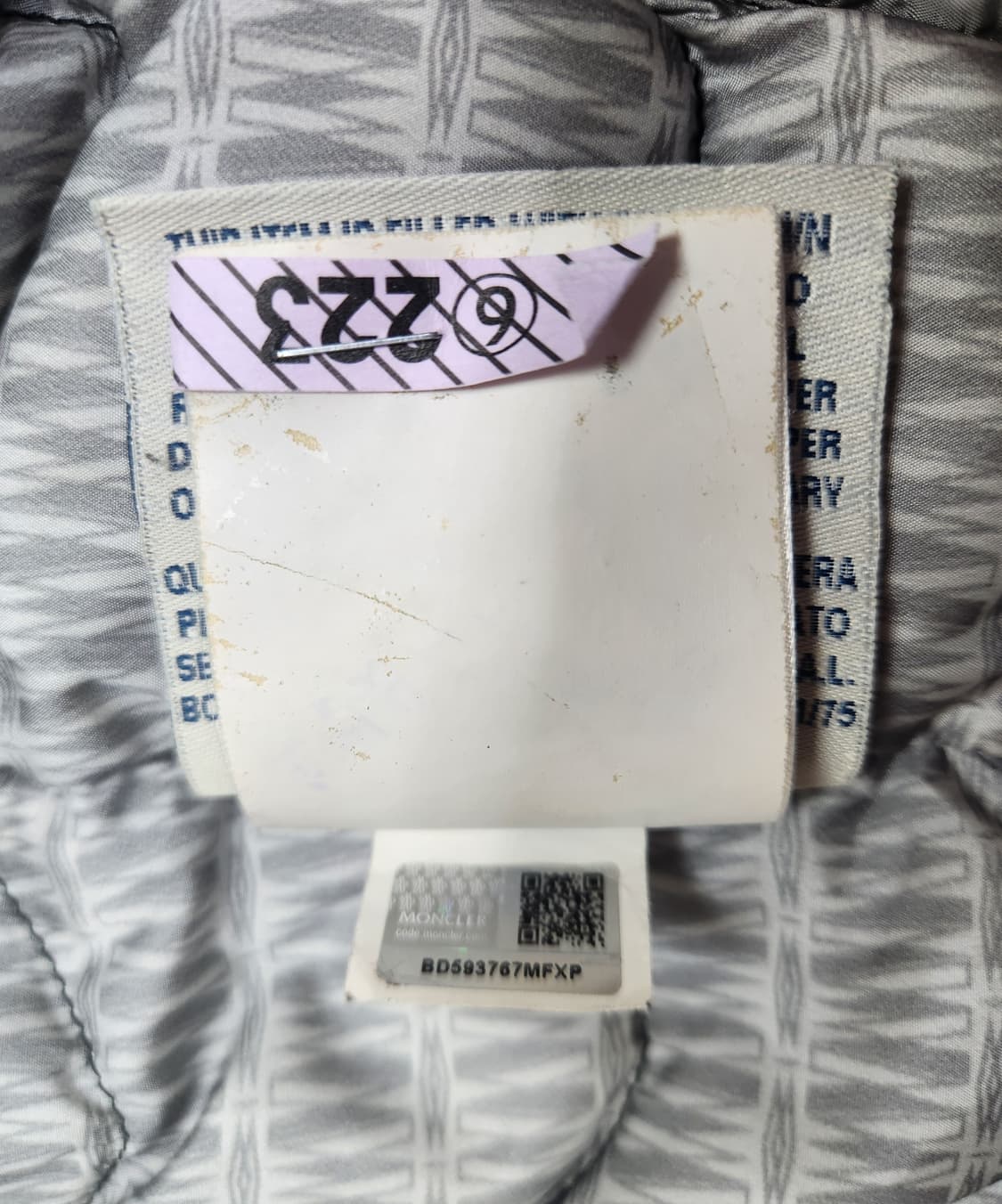 [파격가] 몽클레어 남성 여성공용 경량 패딩 1 사이즈 (실측 참고) 상품이미지10