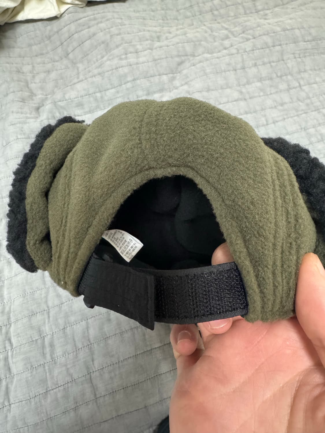 [OS] 노스페이스 신민아 이어머프캣 카키 상품이미지3