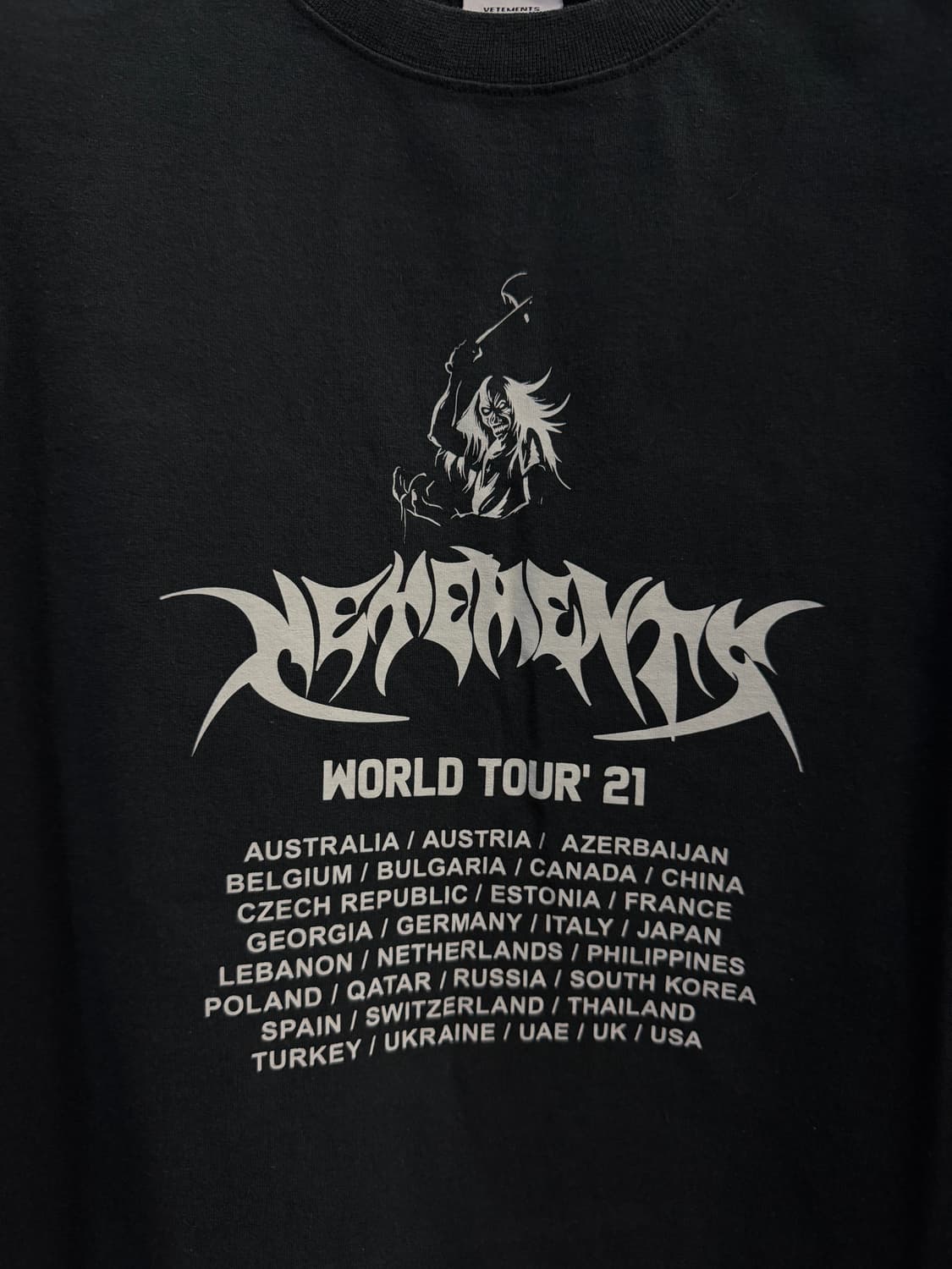 베트멍 월드투어 오버사이즈 티셔츠 정품 상품이미지2