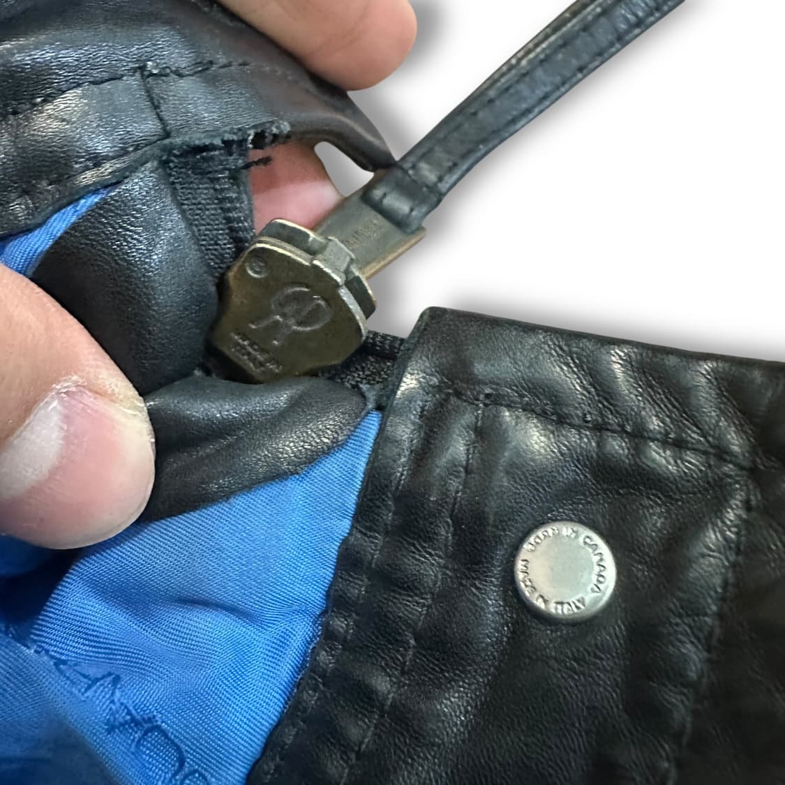 디스퀘어드2 믹스레더 체크 자켓 상품이미지5