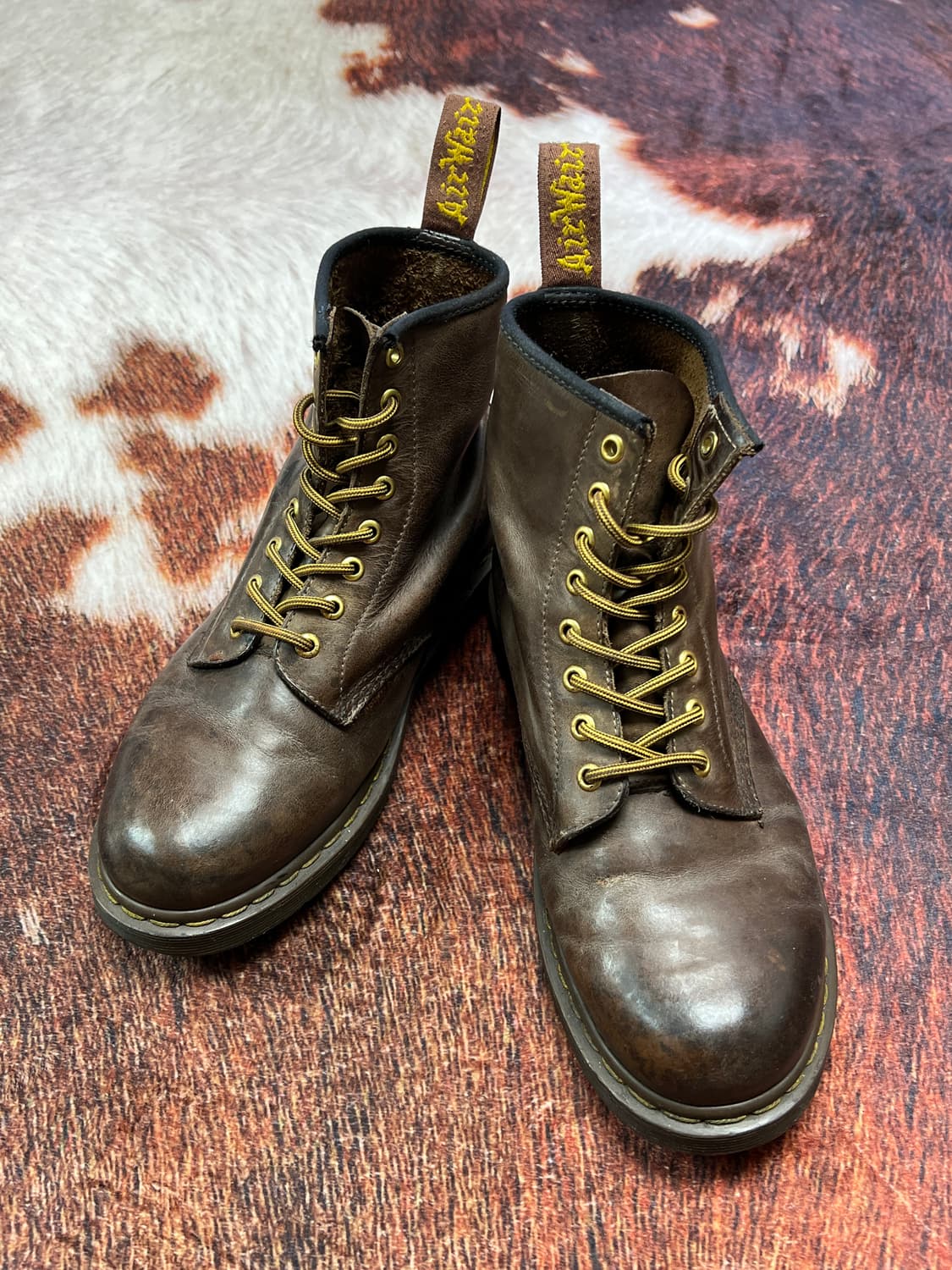 [260] 닥터마틴 빈티지 1460 8홀 워커 브라운 상품이미지1