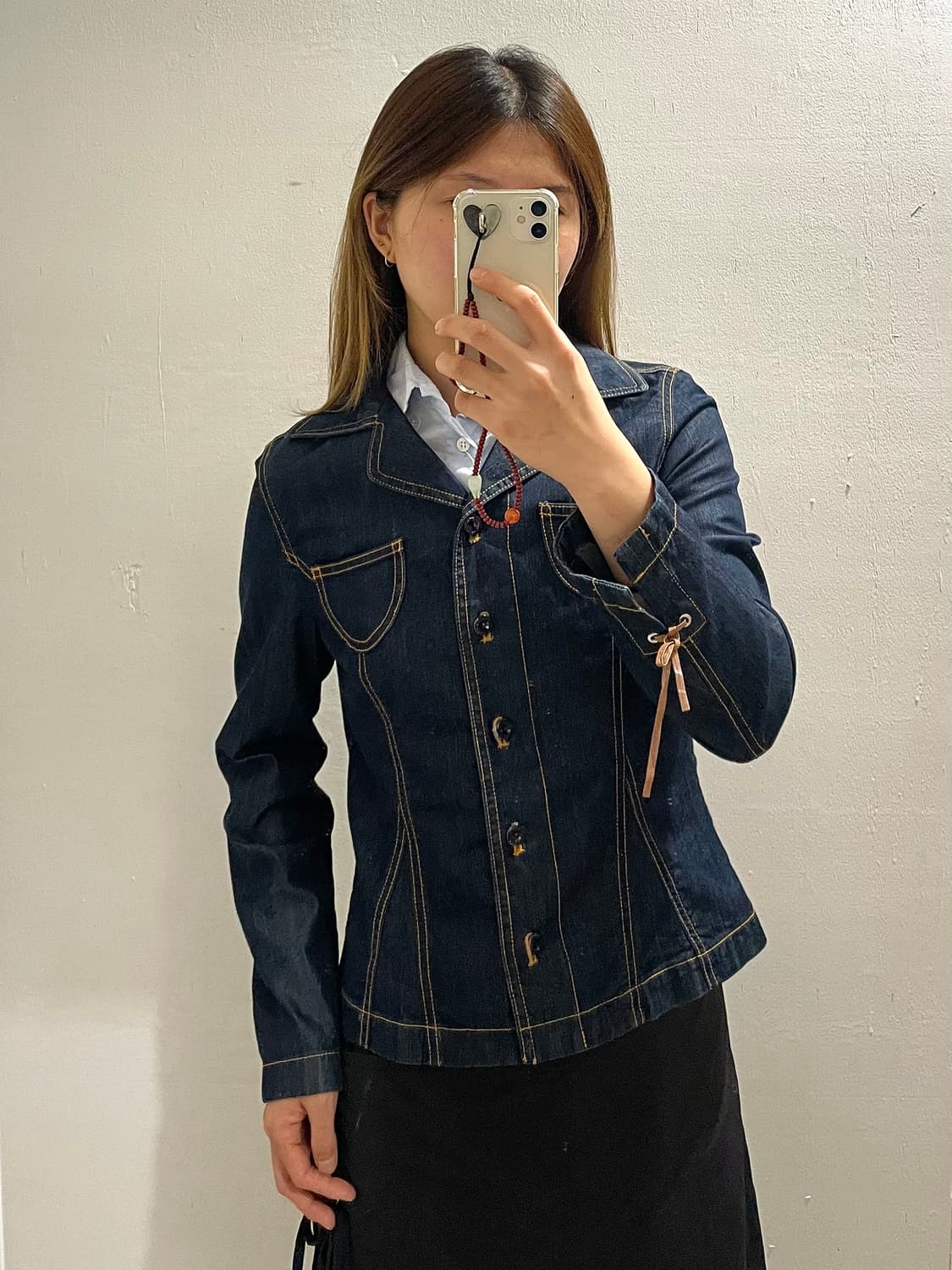 COURREGES y2k denim jacket 상품이미지3
