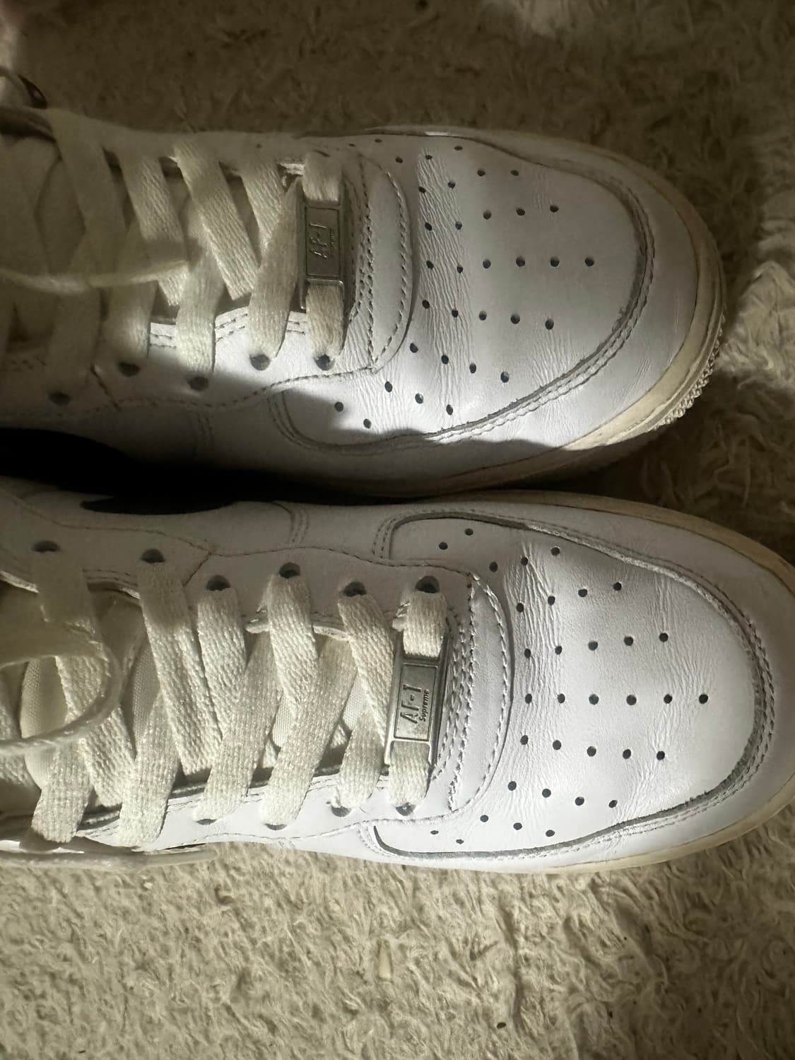 슈프림x나이키 에어포스 하이 265 상품이미지9