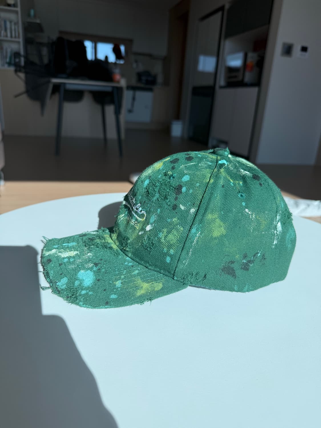 빈티지 페인팅 캡 상품이미지3