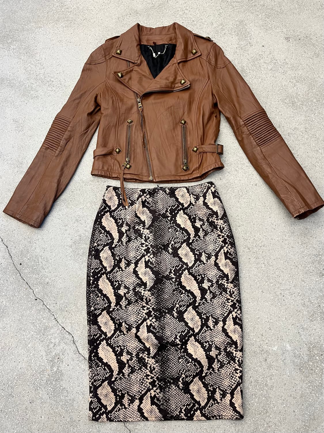 Spirnl girl 라이더 자켓 상품이미지1