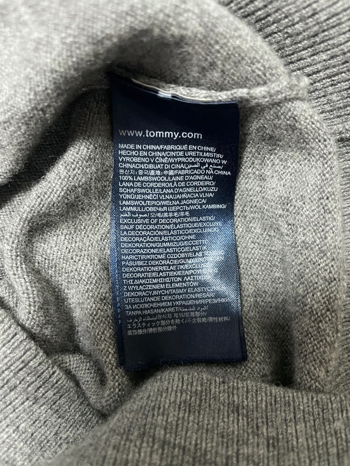 타미힐피거 니트 티셔츠 상품이미지8