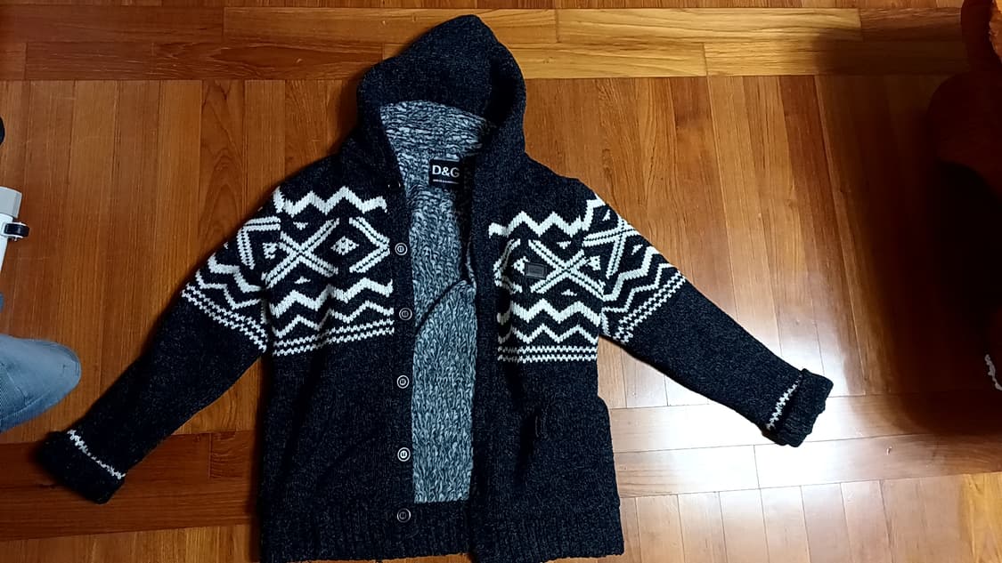 made in Italy,돌체앤가바나 후드 가디건,L~XL 상품이미지1