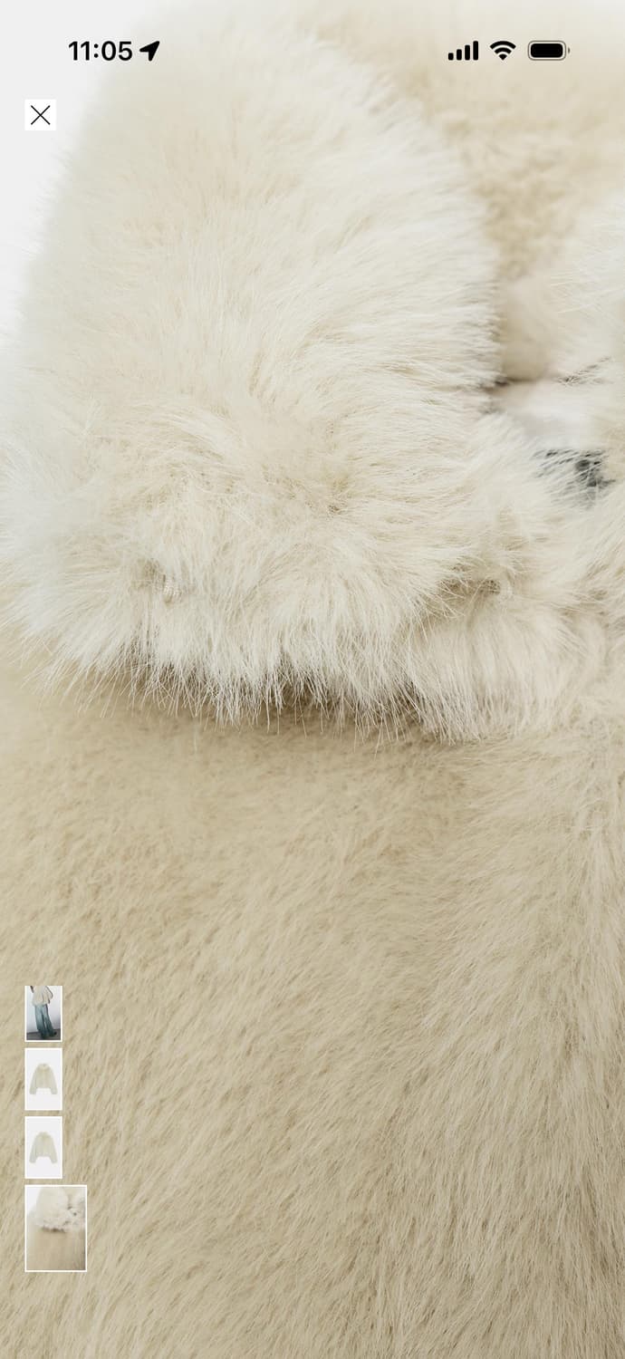 자라 퍼 코트 5320/725 상품이미지5