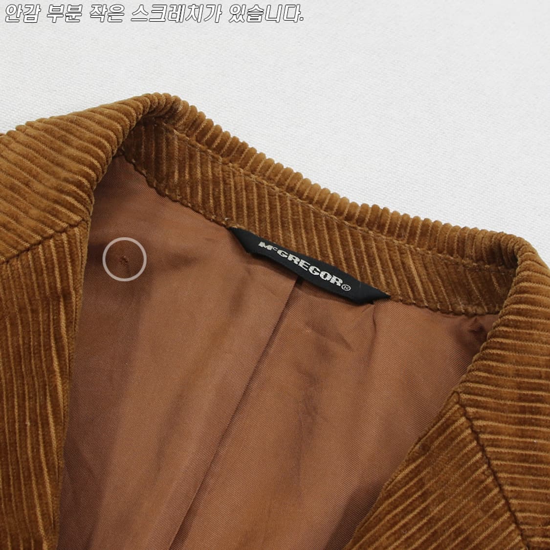 McGREGOR 코듀로이 블레이져 (여성용 9) 상품이미지5