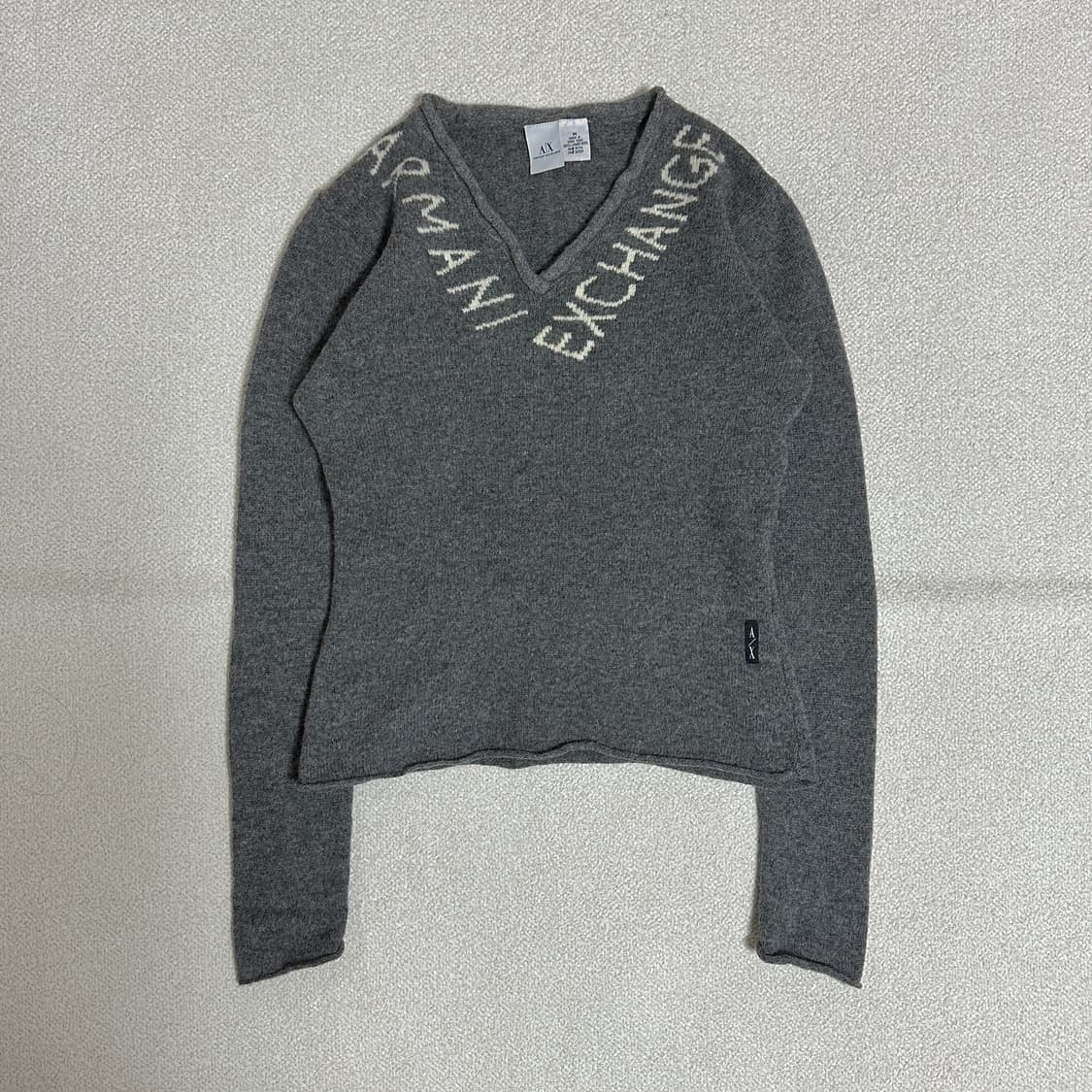 A|X 아르마니 익스체인지 브이넥 울 니트 상품이미지2