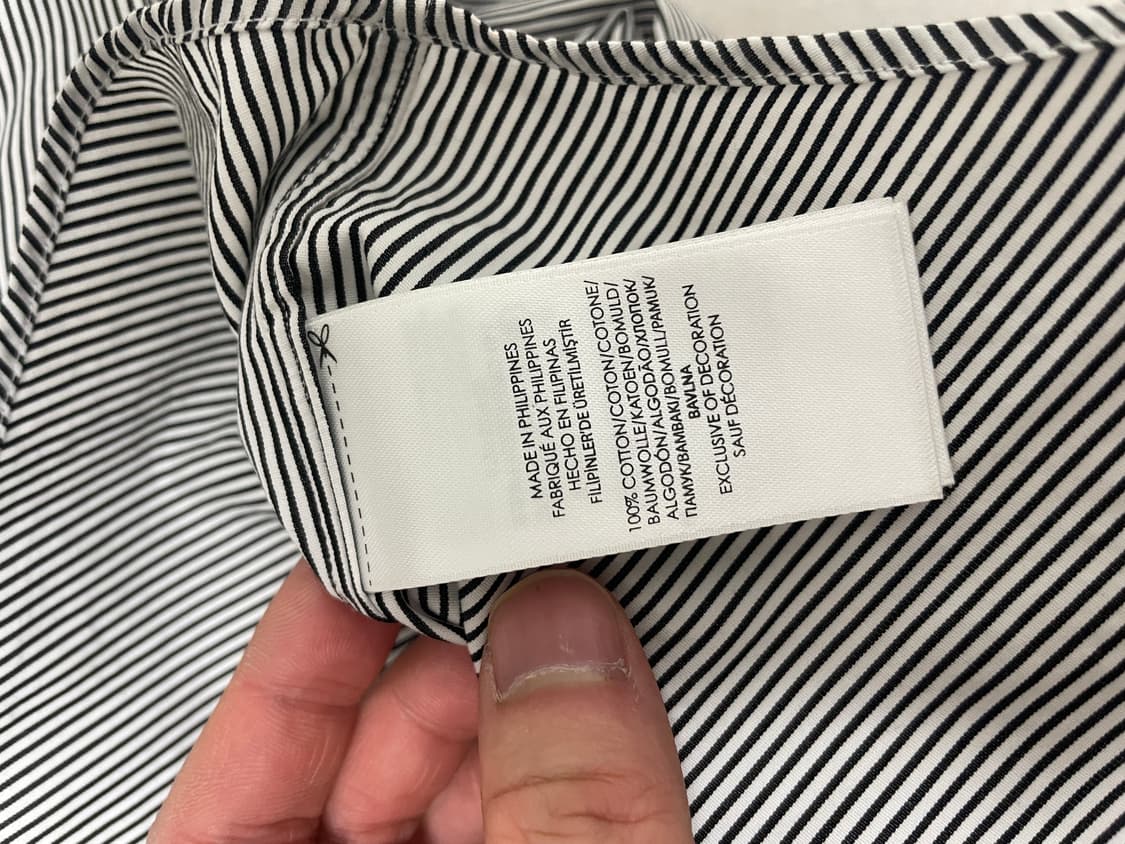 폴로 스트라이프 셔츠 M 상품이미지5