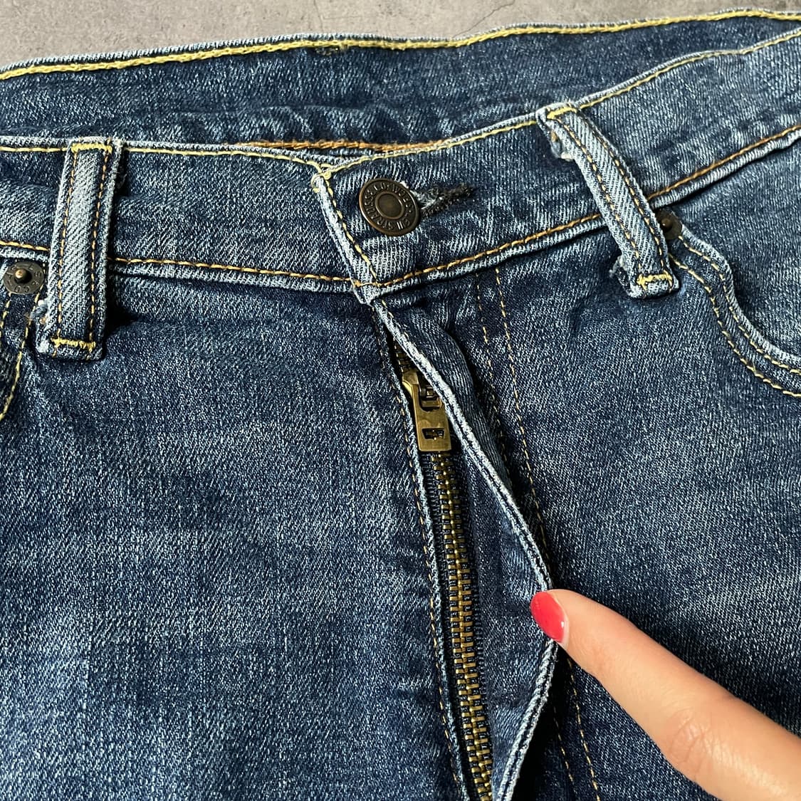 LEVI'S 리바이스505 레귤러 스트레이트핏 데님 팬츠 A00678 상품이미지3