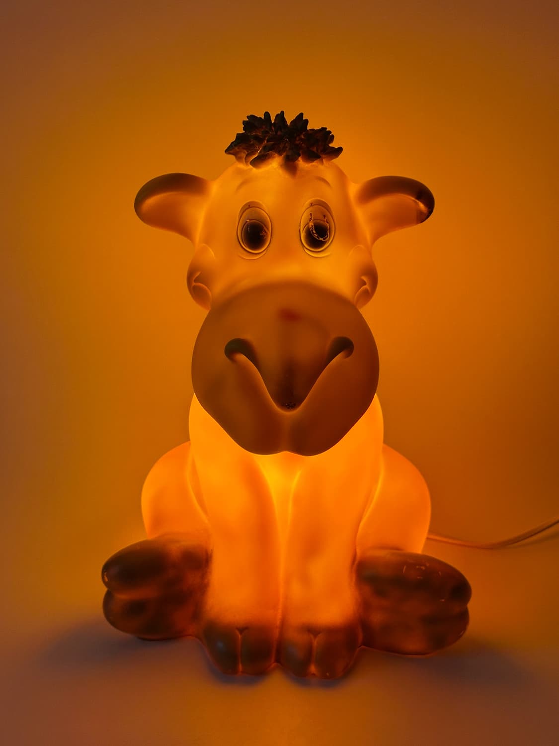 00’s 독일 Heico 빈티지 테이블 조명 기린 소품 인 상품이미지6