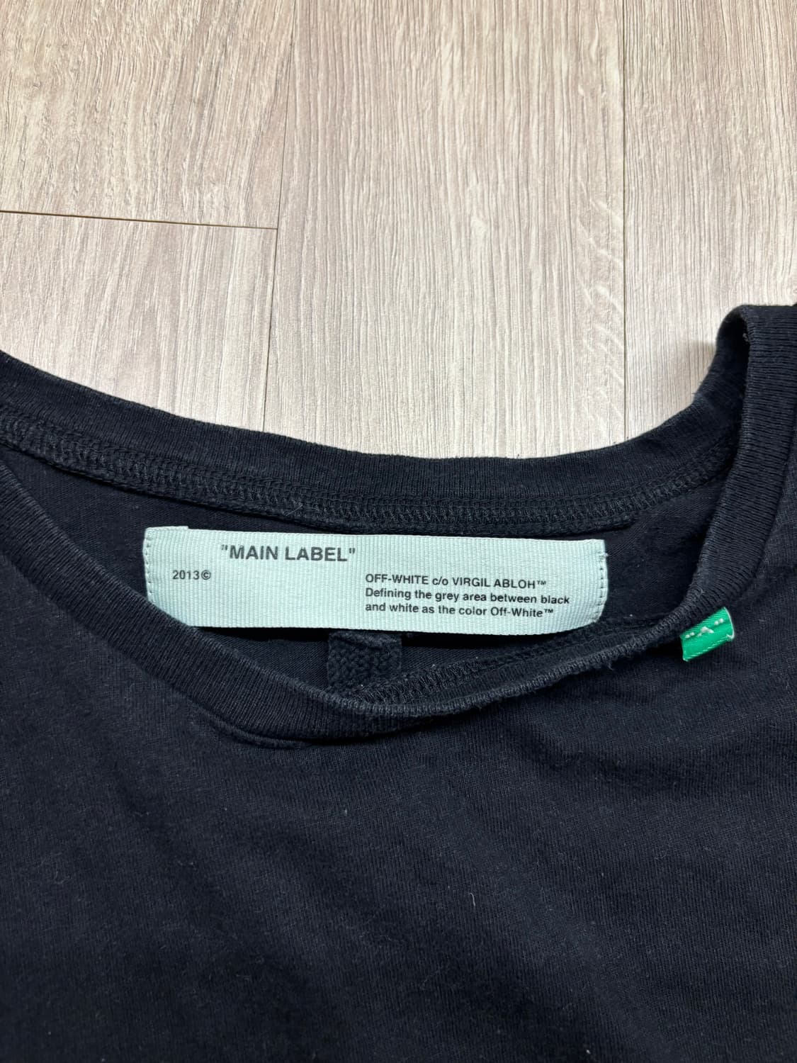 오프화이트 2019 "IMPRESSIONISM" 티셔츠 상품이미지7