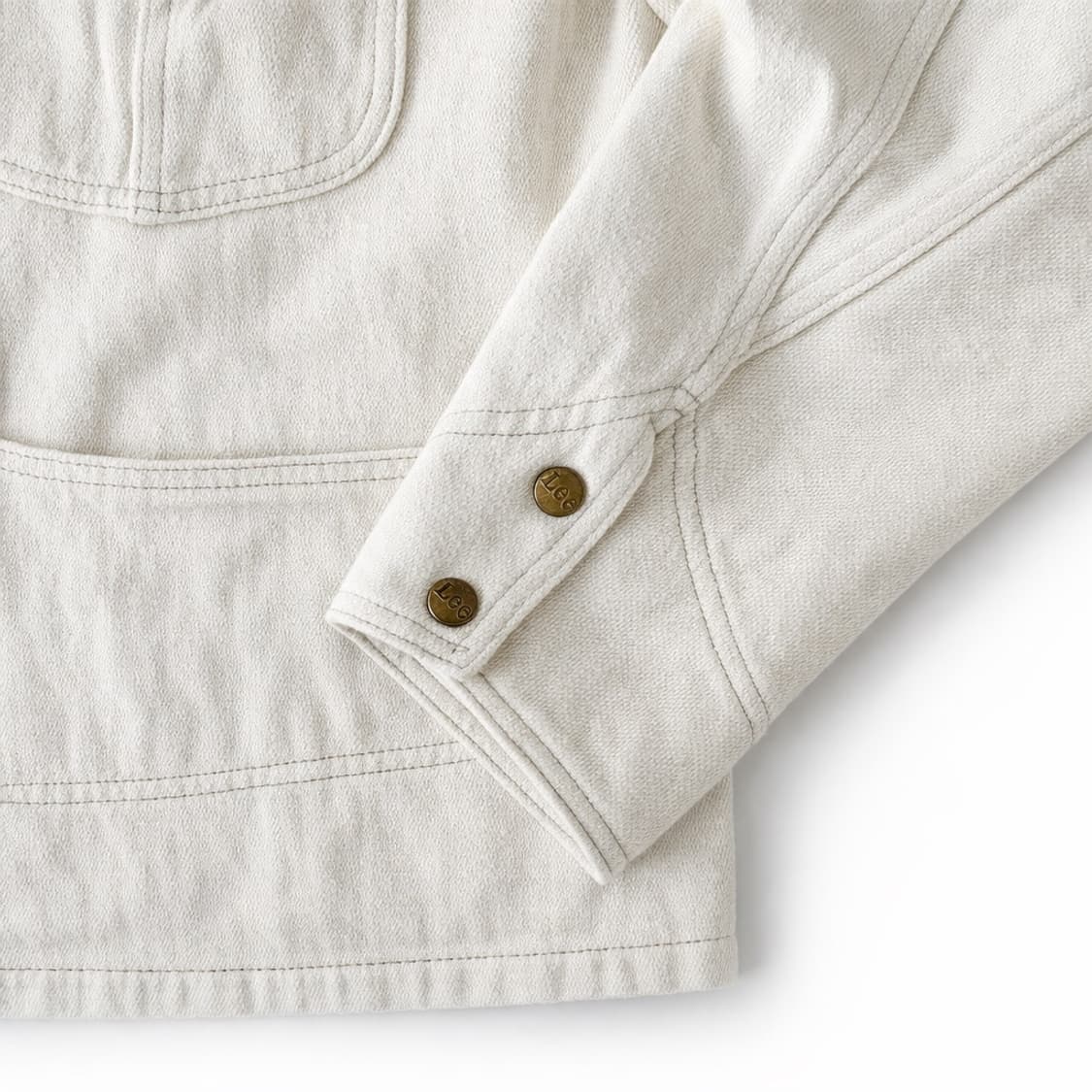 Lee x Beams 노카라 커버올 자켓 상품이미지5