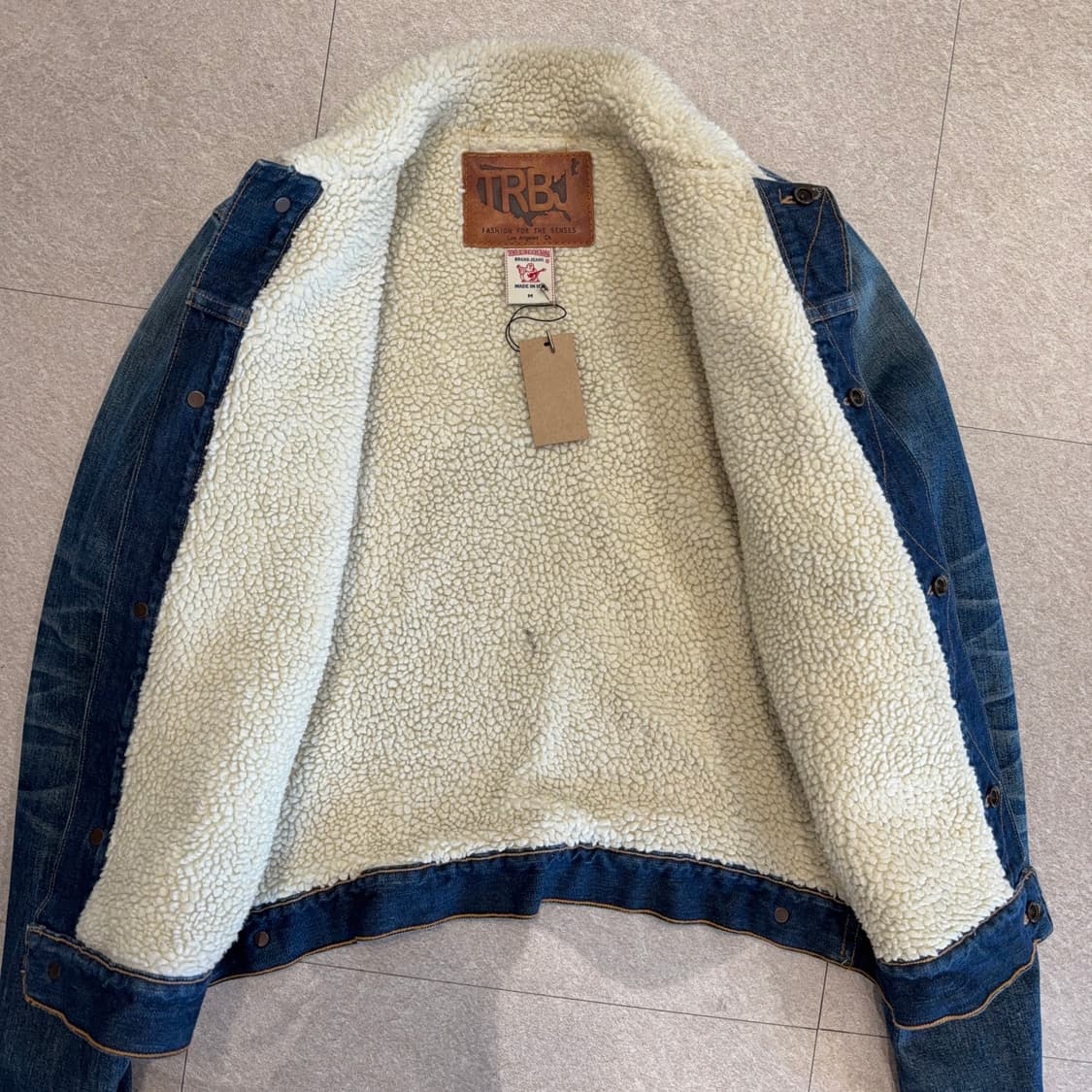 트루릴리전 셰르파 데님 자켓 상품이미지4