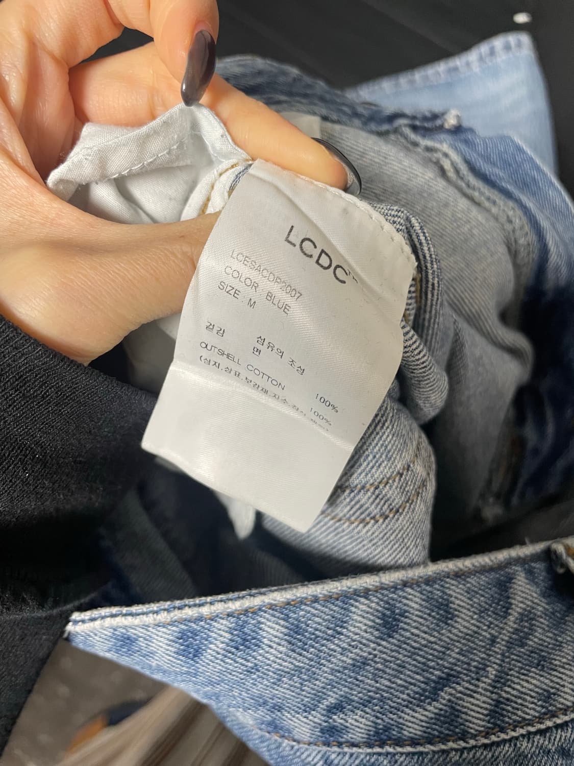 Lcdc tm  데님 팬츠 mm사이즈 상품이미지8