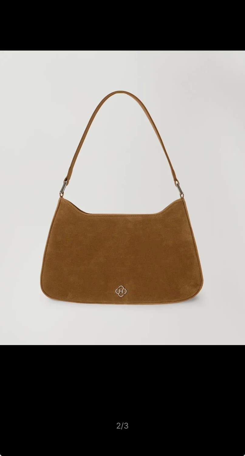 히어리 숄더백 카멜 스웨이드 상품이미지3
