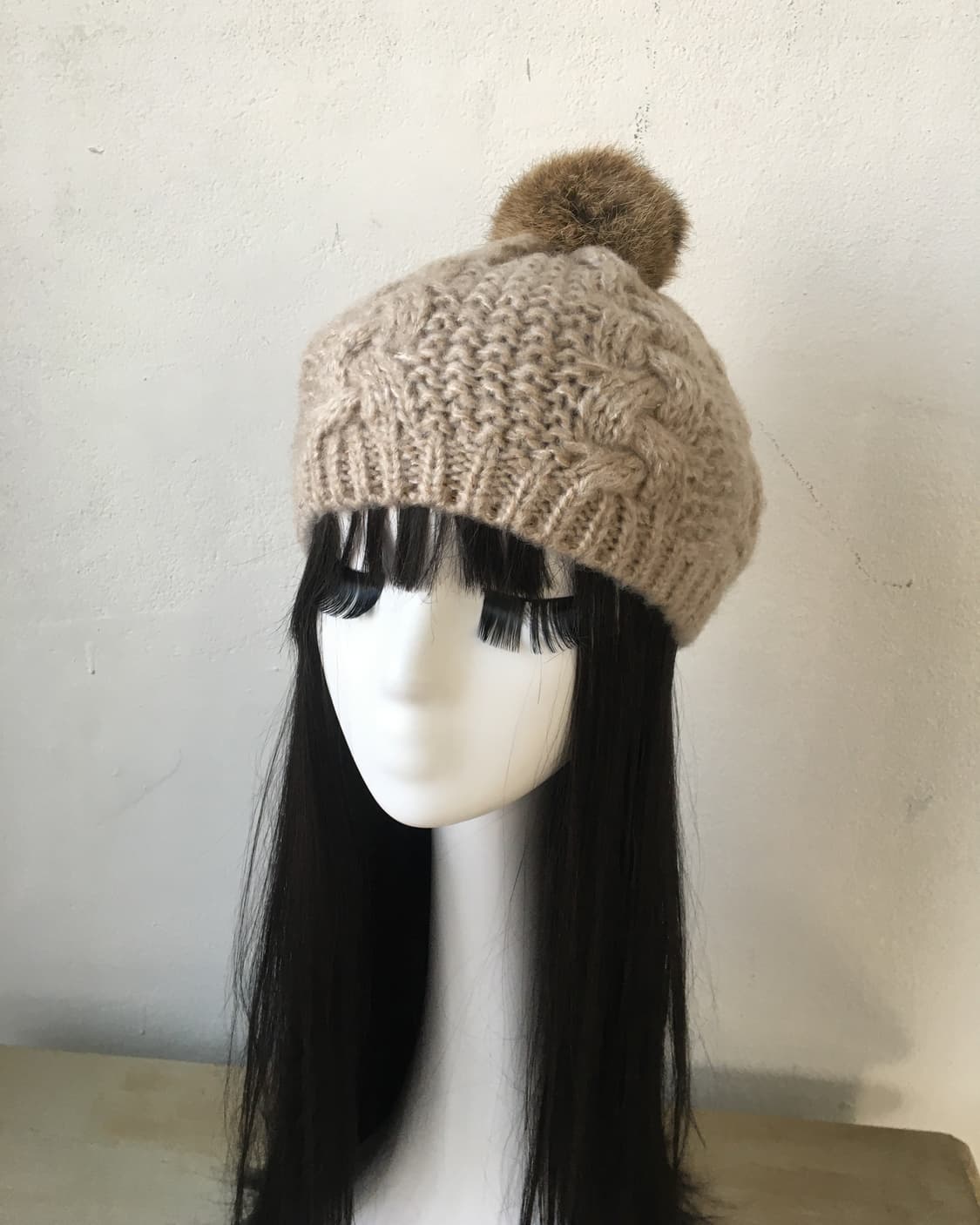  pom knit beret 상품이미지2