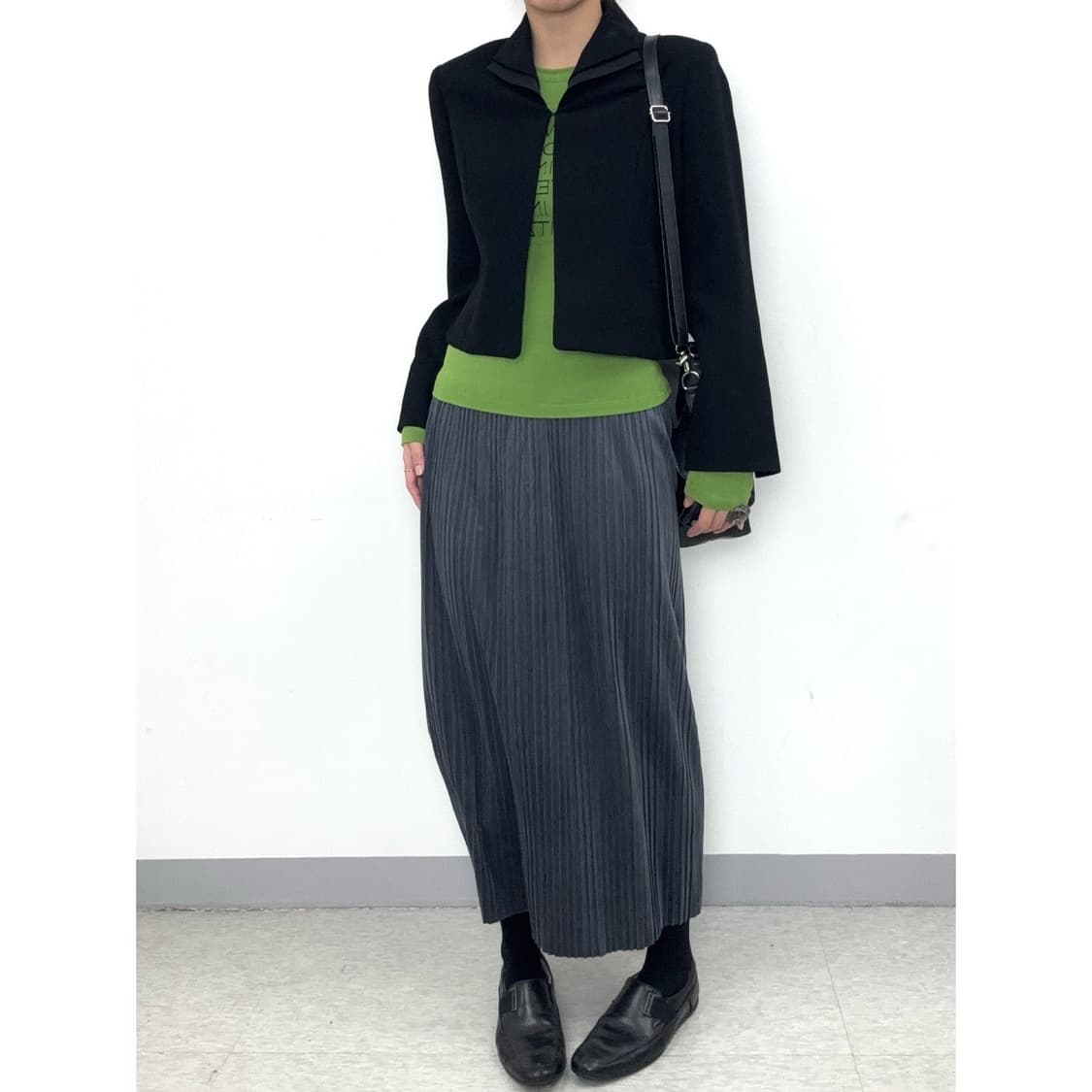 빈티지 블랙 블레이저 자켓 상품이미지2