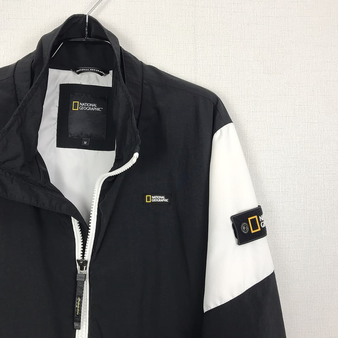 내셔널지오그래픽 타슬란 오버핏 바람막이 자켓 남성M (95) 상품이미지3