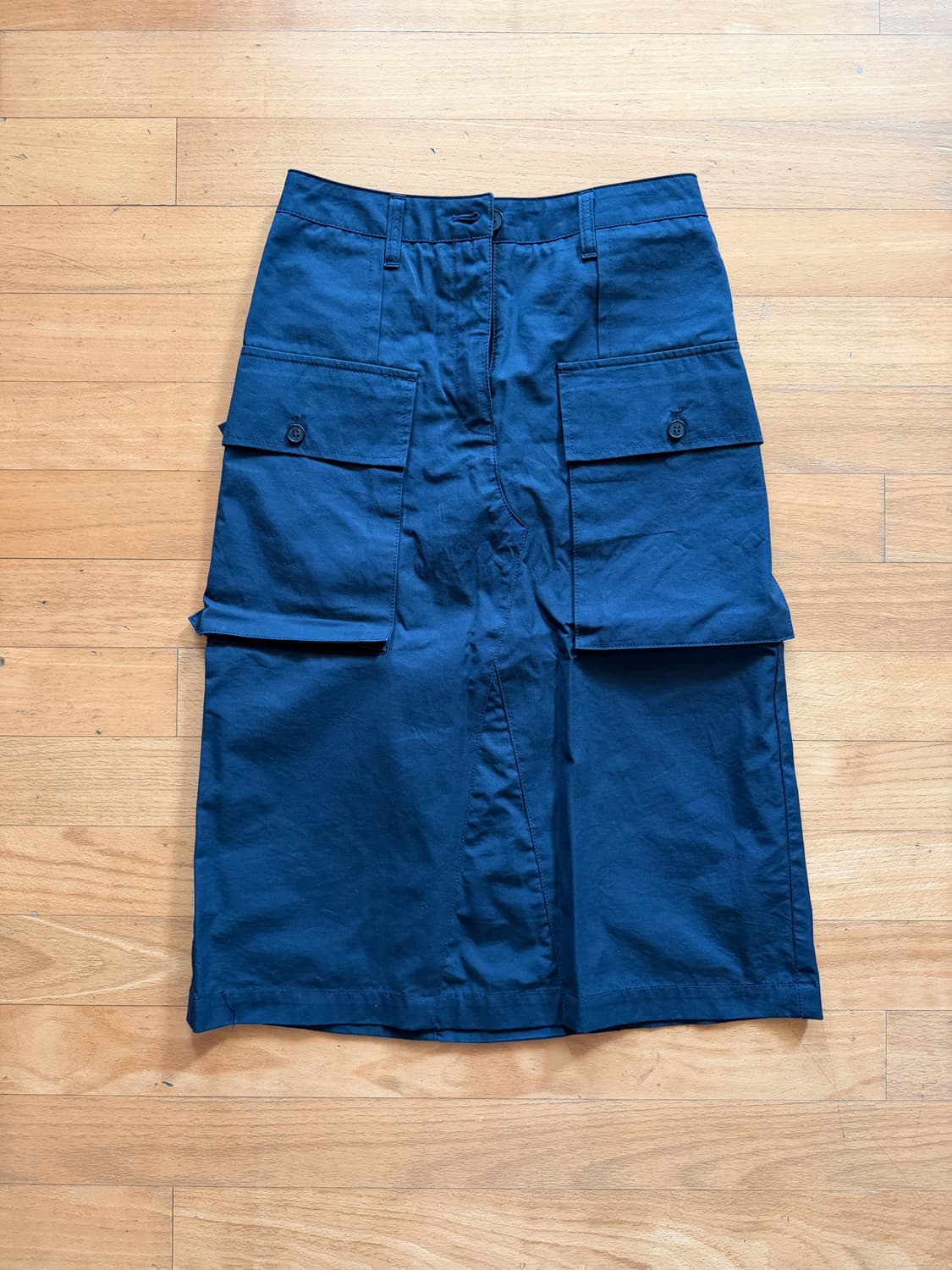 르바(LEVAR) 프렌치 코튼 치노 스커트 상품이미지5