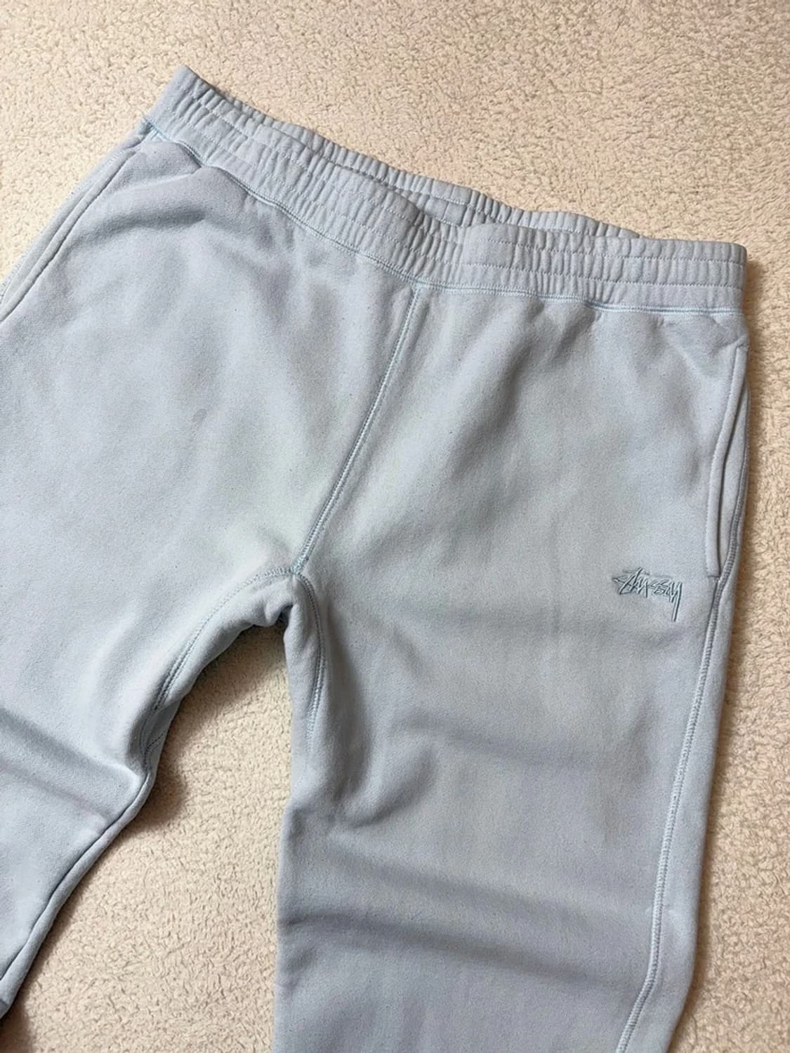 스투시 기모 스트레이트 조거 스웻 팬츠 PN6776    상품이미지2