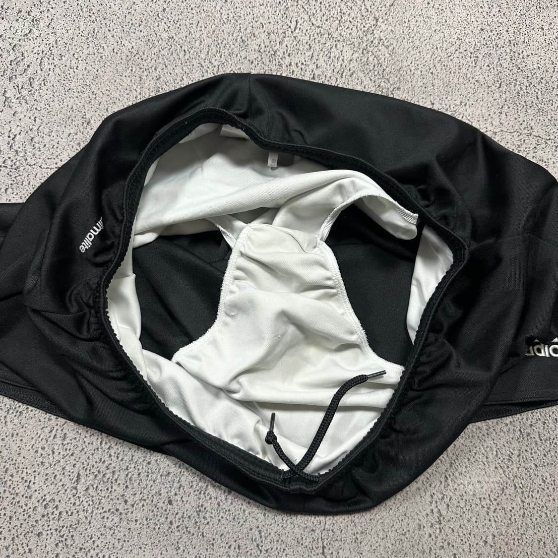 ✨ (바배) 아디다스 러닝 블랙 트랙 쇼츠 팬츠 상품이미지3