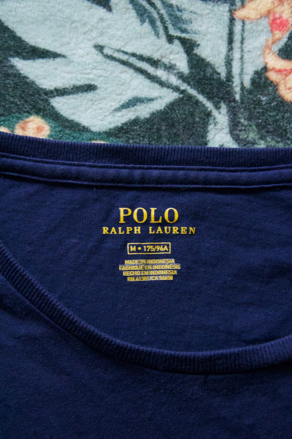 폴로 랄프로렌 네이비 긴팔 티셔츠 L 상품이미지2