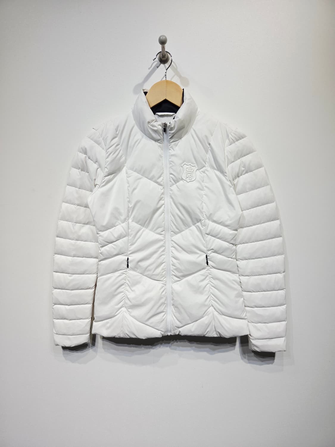 파리게이츠 여성 쉐브론 퀼팅 경량 구스다운 자켓 상품이미지2