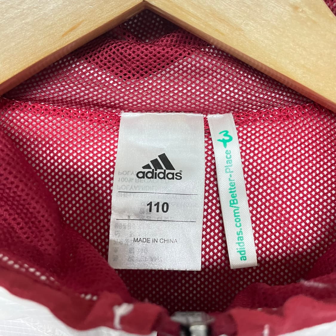 아디다스 스페인 국대 바람막이 자켓 화이트 상품이미지4