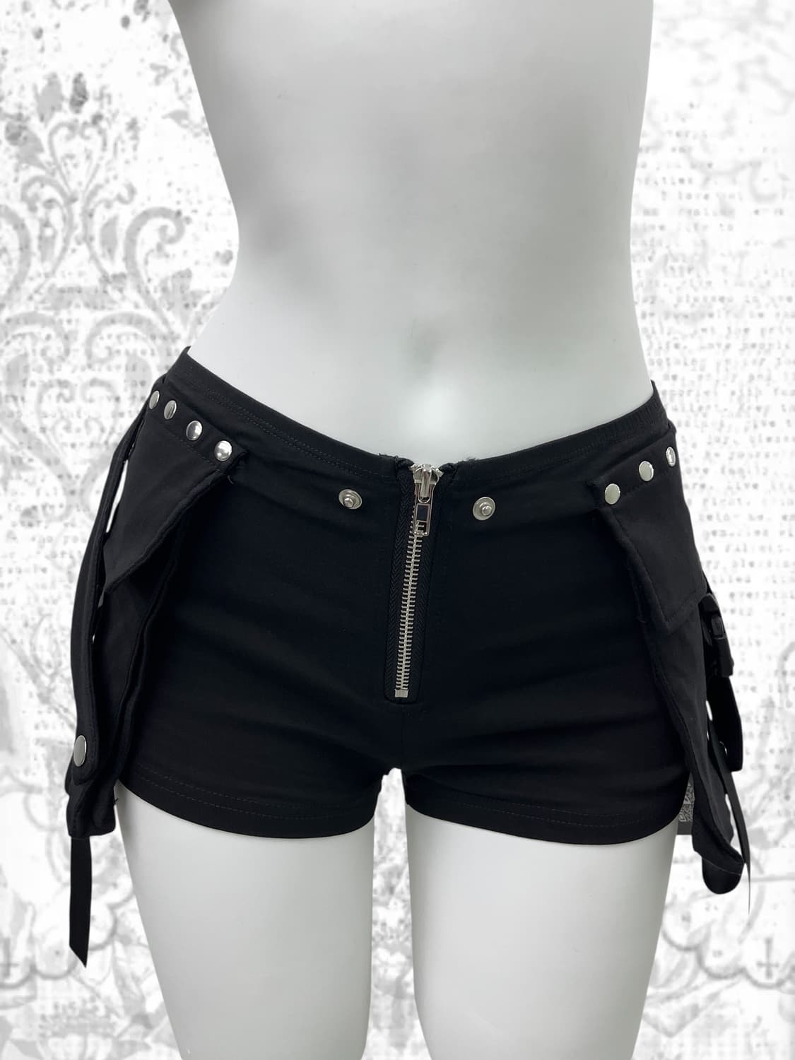 side pocket stud shorts 상품이미지8