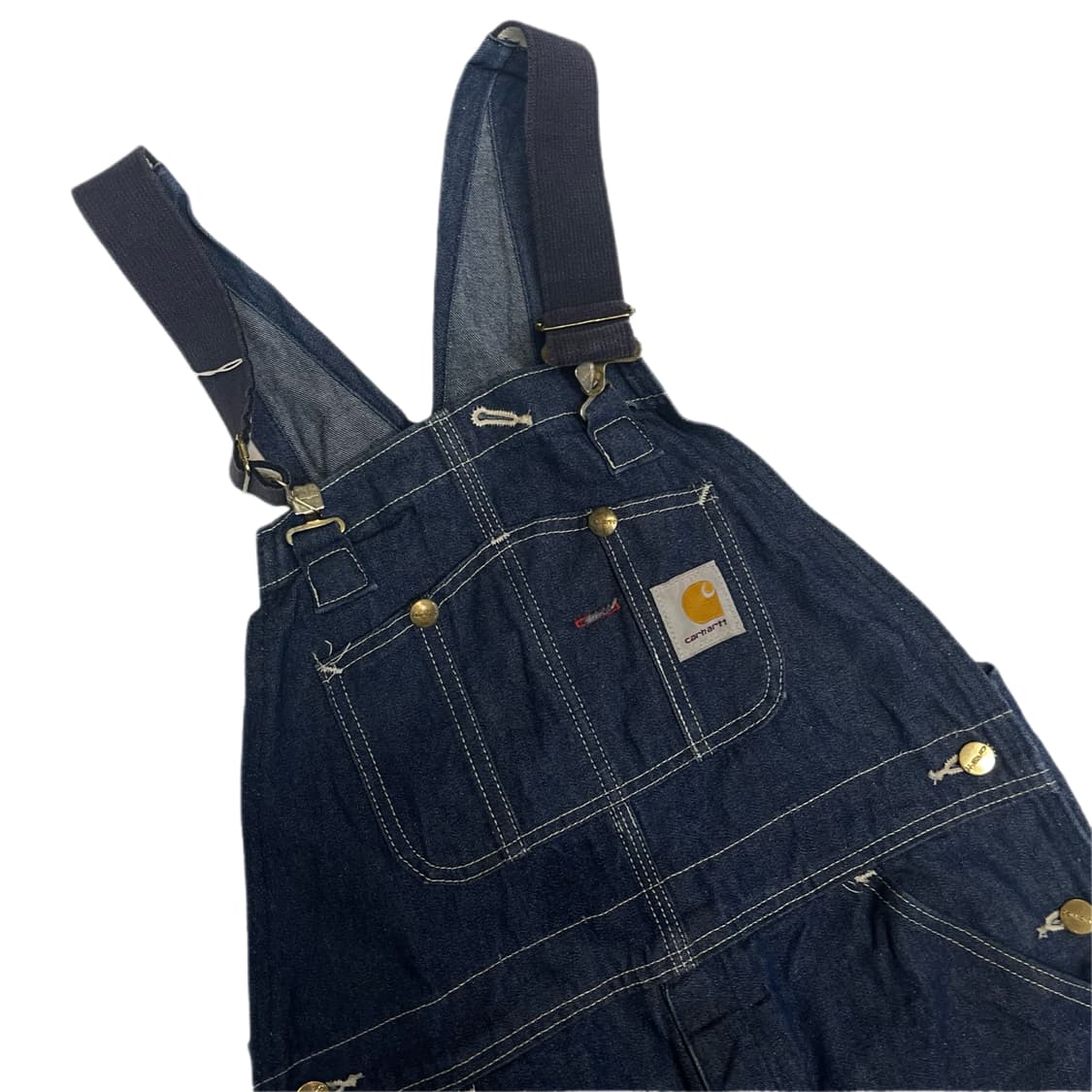 칼하트 데님오버롤 멜빵바지 32*30 상품이미지2