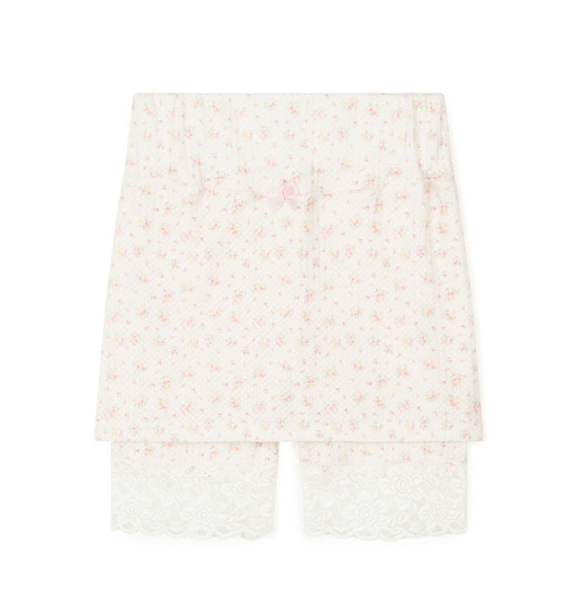 ★[fa.er.ie] flower jacquard skirt pants 상품이미지2