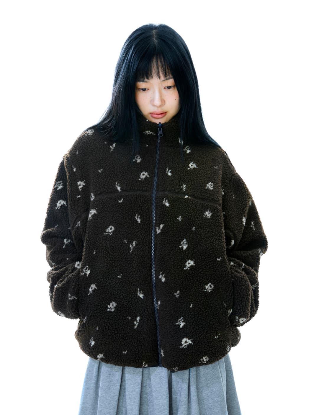 코이세이오 PETAL REVERSIBLE FLEECE JACKET 상품이미지2