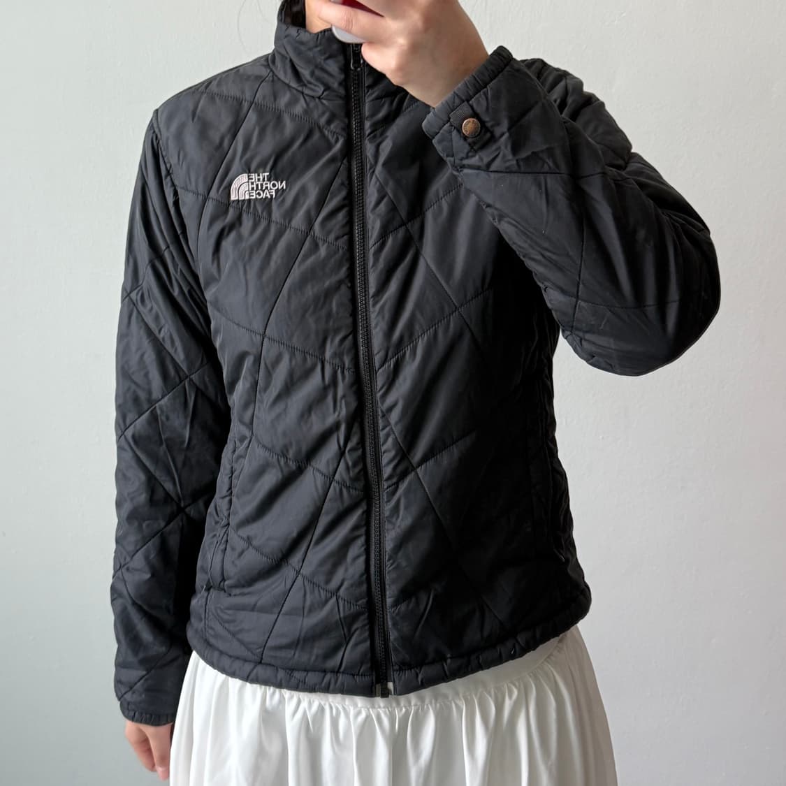 [XL] 노스페이스 우먼 블랙 경량패딩 상품이미지2