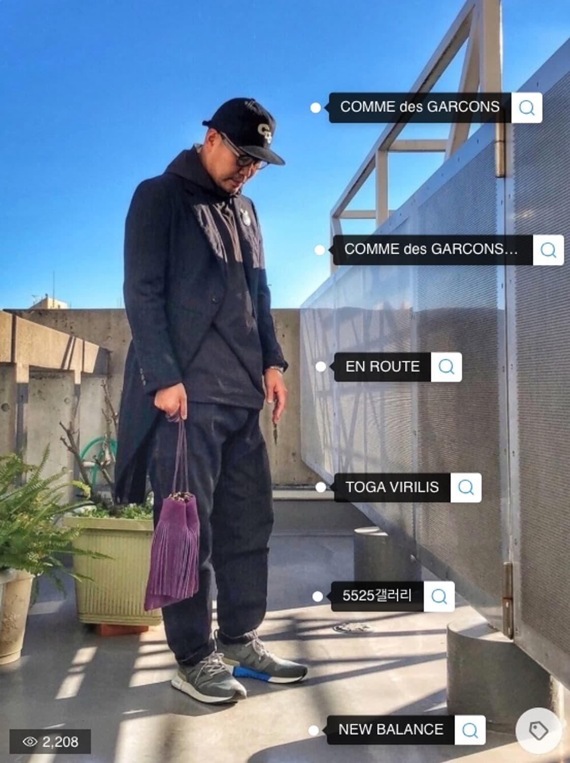 PORTERx5525gallery-SUEDE FRINGE BAG 상품이미지4