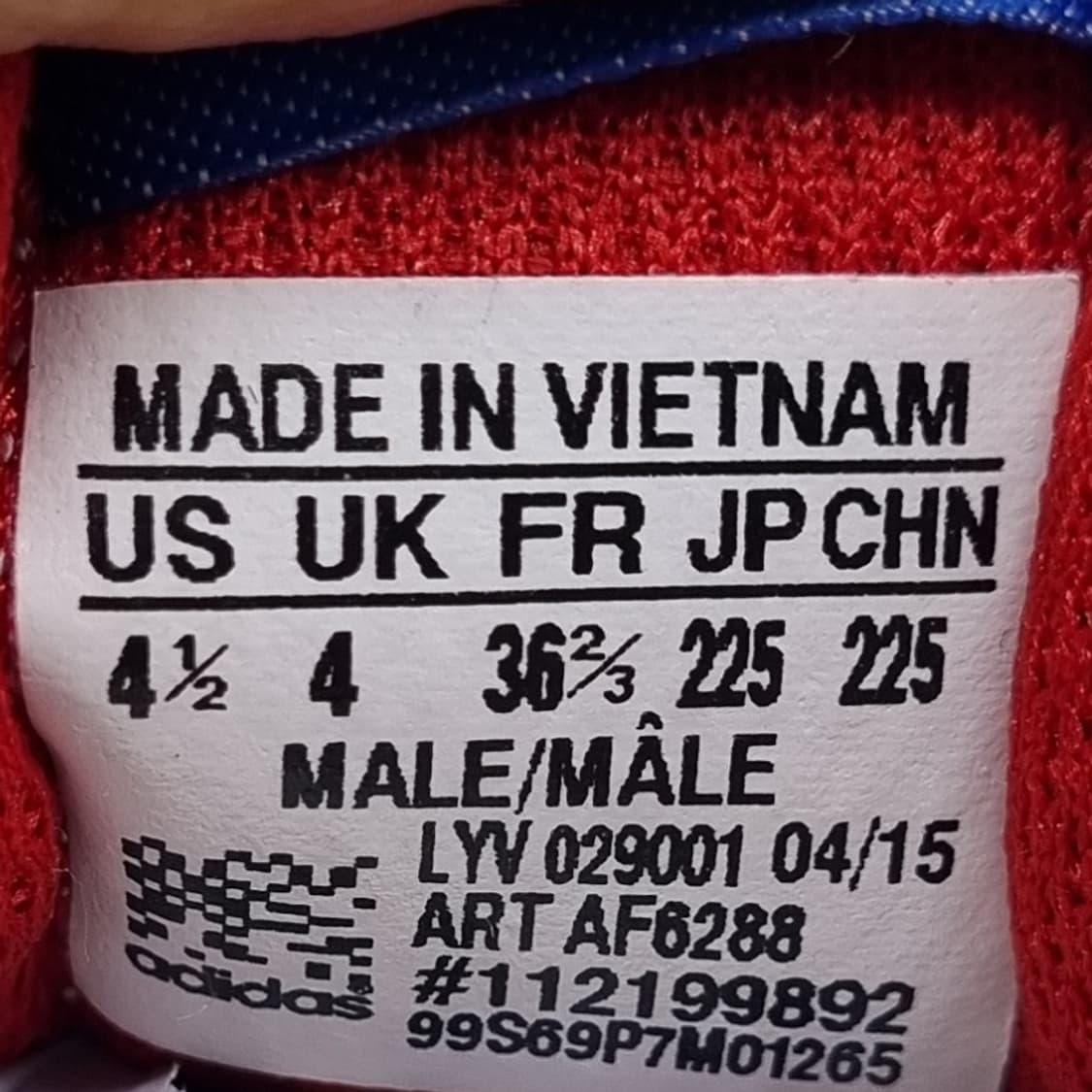 아디다스 니짜로우 흰빨파 스니커즈225. 상품이미지6