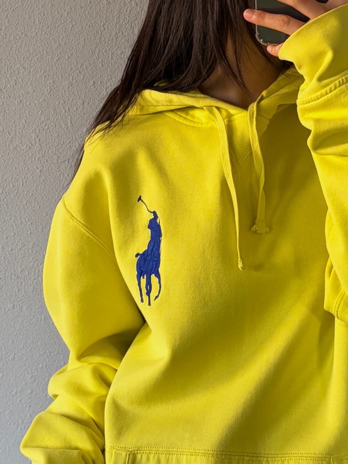 [L]폴로 랄프로렌 빅포니 치프키프 기모 후드 상품이미지1