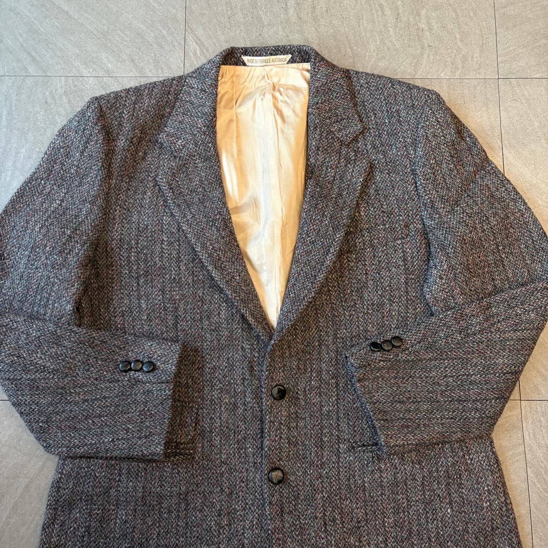 빈티지 해리스트위드 울 자켓 상품이미지3