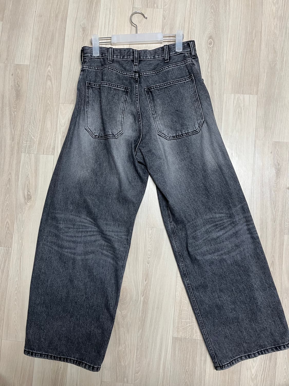 해칭룸 와이드 커브진 2사이즈 상품이미지2